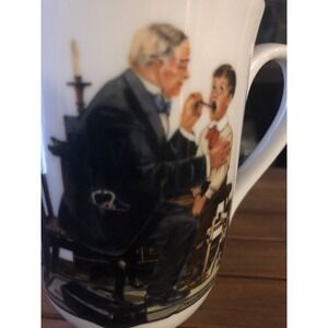 Norman Rockwell collectors cup